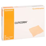 Cuticerin 7,5x7,5 cm Gaze m.Salbenbeschi 50 St