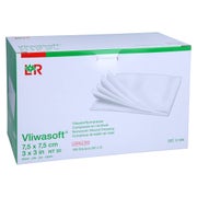 Vliwasoft Vlieskompressen Steril 7,5x7,5 Cm 6l. 50X2 St