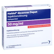 HALDOL decanoas Depot 50 mg/ml Inj.-Lsg.i.e.Amp. 5X1 ml