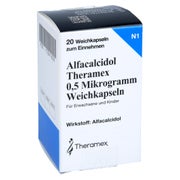 ALFACALCIDOL Theramex 0,5 Mikrogramm Weichkapseln 20 St