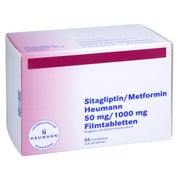 SITAGLIPTIN/Metformin Heumann 50 mg/1000 mg FTA 56 St