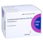 LEVETIRACETAM Amarox 500 mg Filmtabletten 100 St