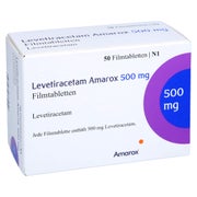 LEVETIRACETAM Amarox 500 mg Filmtabletten 50 St