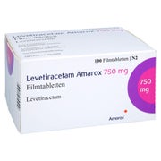 LEVETIRACETAM Amarox 750 mg Filmtabletten 100 St