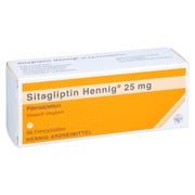 Sitagliptin Hennig 25 mg Filmtabletten 98 St