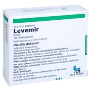 LEVEMIR Penfill 100 Einheiten/ml Inj.-L.Zyl.-Amp. 10X3 ml