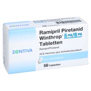 RAMIPRIL Piretanid Winthrop 5 mg/6 mg Tabletten 56 St