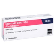 ETORICOXIB Micro Labs 60 mg Filmtabletten 10 St