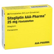 SITAGLIPTIN AAA-Pharma 25 mg Filmtabletten 28 St