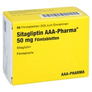 SITAGLIPTIN AAA-Pharma 50 mg Filmtabletten 98 St