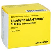 SITAGLIPTIN AAA-Pharma 100 mg Filmtabletten 98 St