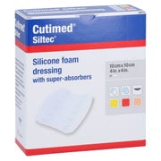 Cutimed Siltec Schaumverb.10x10 Cm Nicht Haftend 10 St