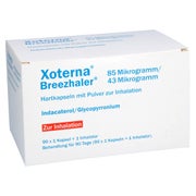 XOTERNA Breezhaler 85 µg/43 µg Hartk.m.Plv.z.Inh. 90 St