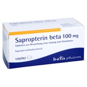 Sapropterin Beta 100 Mg Tabl.z.her.e.lsg.z.einn. 120 St