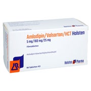 Amlodipin/valsartan/hct Holsten 5/160/25mg Fta 98 St