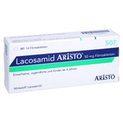 Lacosamid Aristo 50 mg Filmtabletten 14 St