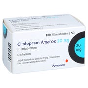 Citalopram Amarox 20 mg Filmtabletten 100 St