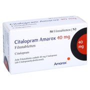 Citalopram Amarox 40 mg Filmtabletten 50 St