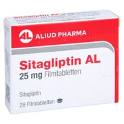 Sitagliptin AL 25 mg Filmtabletten 28 St