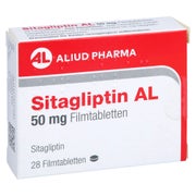 Sitagliptin AL 50 mg Filmtabletten 28 St