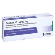 CARIBAN 10 mg/10 mg Hartk.m.veränd.Wirkst.-Frs. 24 St