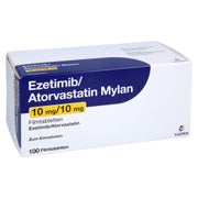 EZETIMIB/Atorvastatin Mylan 10 mg/10 mg Filmtabl. 100 St