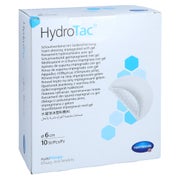Hydrotac Schaumverband 6 cm rund steril 10 St