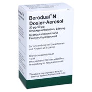 Berodual N Dosieraerosol 20 µg/50 µg 10 ml