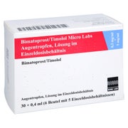 BIMATOPROST/Timolol Micro Labs 0,3+5 mg/ml ATR EDB 30X0,4 ml