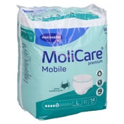 Molicare Premium Mobile 5 Tropfen Gr.l 4X14 St