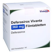 DEFERASIROX Vivanta 360 mg Filmtabletten 300 St