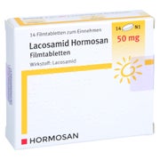 Lacosamid Hormosan 50 mg Filmtabletten 14 St
