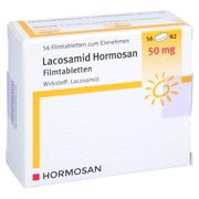 Lacosamid Hormosan 50 mg Filmtabletten 56 St