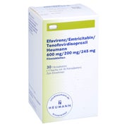 EFAVIRENZ/Emtricitabin/Tenofovird.Heum.600/200/245 30 St