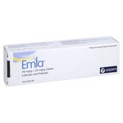 Produktabbildung: EMLA 25 mg/g + 25 mg/g Creme - Reimport 30 g