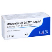 DEXAMETHASON GALEN 2 mg/ml Lösung zum Einnehmen 50 ml