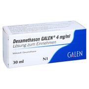 DEXAMETHASON GALEN 4 mg/ml Lösung zum Einnehmen 30 ml