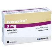 Iveraxiro 3 mg Tabletten 8 St