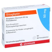 SITAGLIPTIN Glenmark 50 mg Filmtabletten 28 St