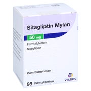 Sitagliptin Mylan 50 mg Filmtabletten 98 St