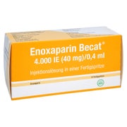 ENOXAPARIN Becat 4.000 I.E. 40mg/0,4ml 10 St