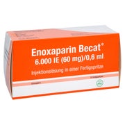 ENOXAPARIN Becat 6.000 I.E. 60mg/0,6ml Inj.-Lsg.FS 10 St