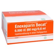 ENOXAPARIN Becat 6.000 I.E. 60mg/0,6ml Inj.-Lsg.FS 24 St