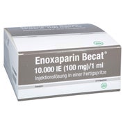 ENOXAPARIN Becat 10.000 I.E. 100mg/ml Inj.-Lsg.FS 24 St