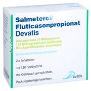 SALMETEROL/Fluticasonpropionat Devatis 25µg/125µg 3 St