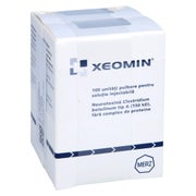 XEOMIN 100 LD50 Einheiten Plv.z.Herst.e.Inj.-Lsg. 2 St