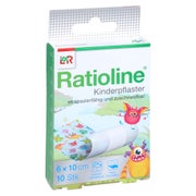 Produktabbildung: Ratioline Kinderpflaster Zuschneidbar 6 10 St