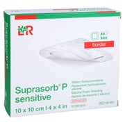 Suprasorb P Sensitive Pu-schaumv.border 10x10cm 10 St
