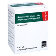 BRINZOLAMID Micro Labs 10 mg/ml Augentropfensusp. 6X5 ml