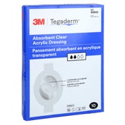 Tegaderm Absorbent Verb.oval 7,6x9,5 Cm 90800 10 St